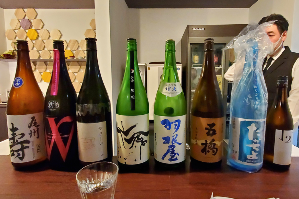 天流水舎にて日本酒セミナー
