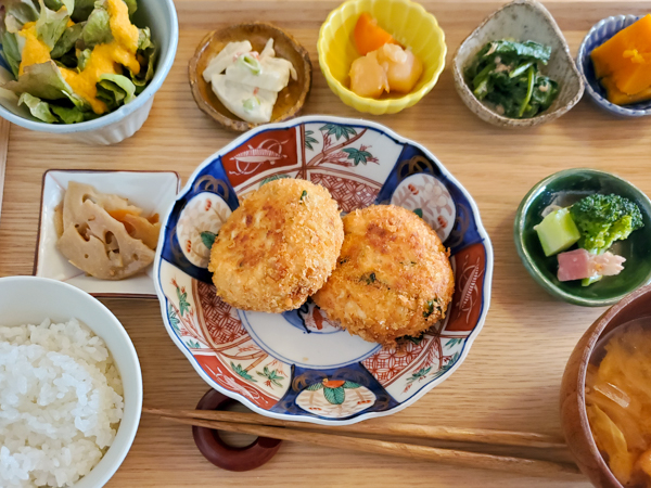 桐生の古民家カフェ・プラスアンカーのランチ