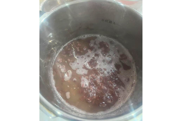 小豆を煮る